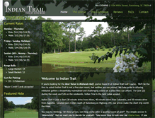 Tablet Screenshot of golfindiantrail.com